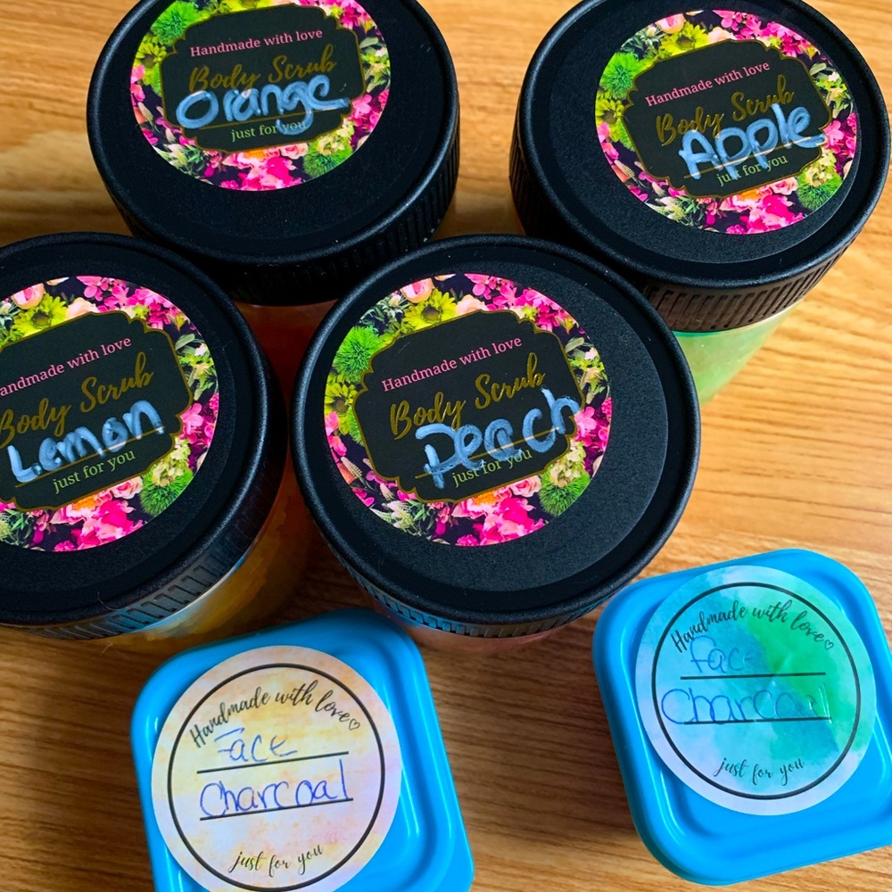 Body Scrub and Face Scrub
